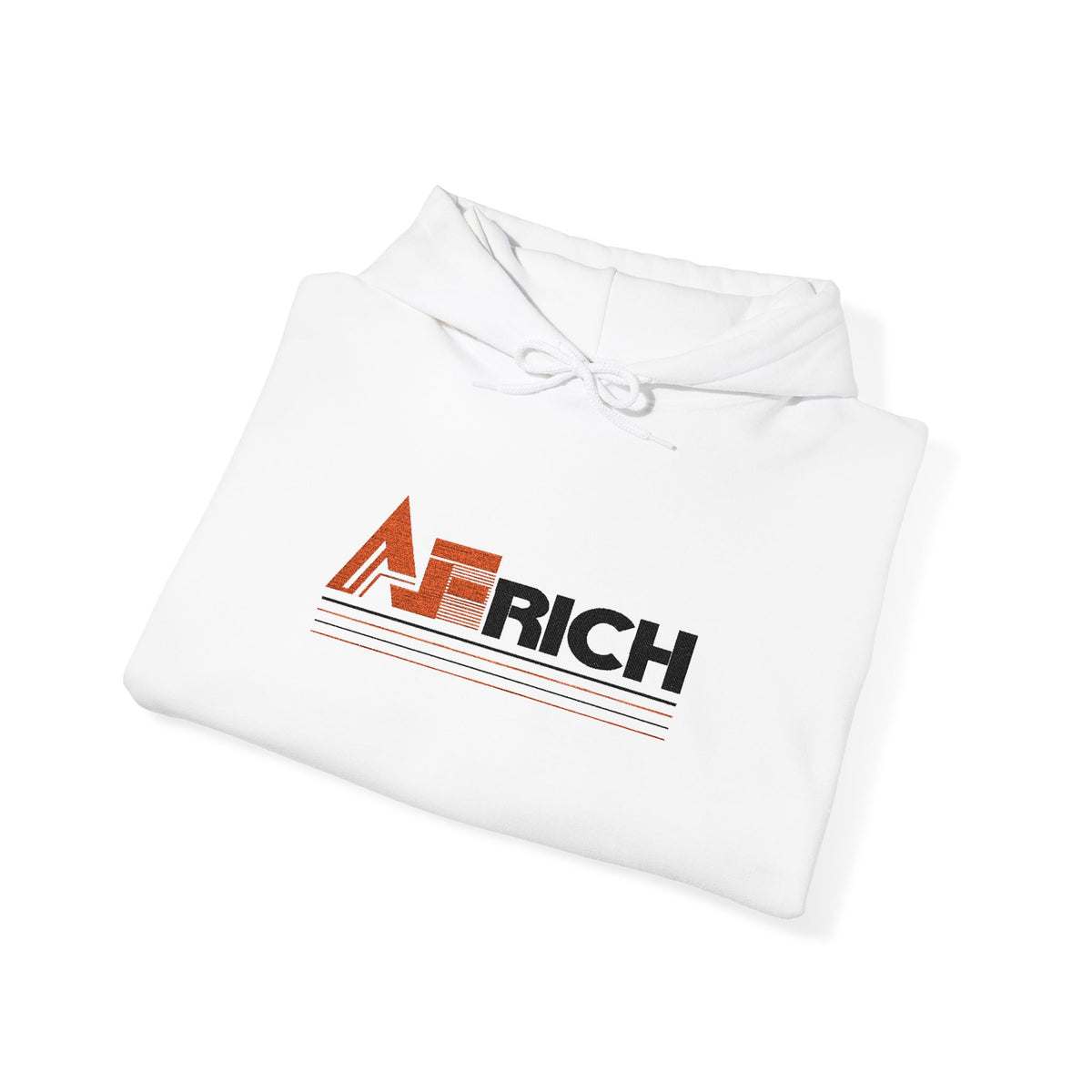 Africh Logo Hoodie — Modern Afro Pride Pullover