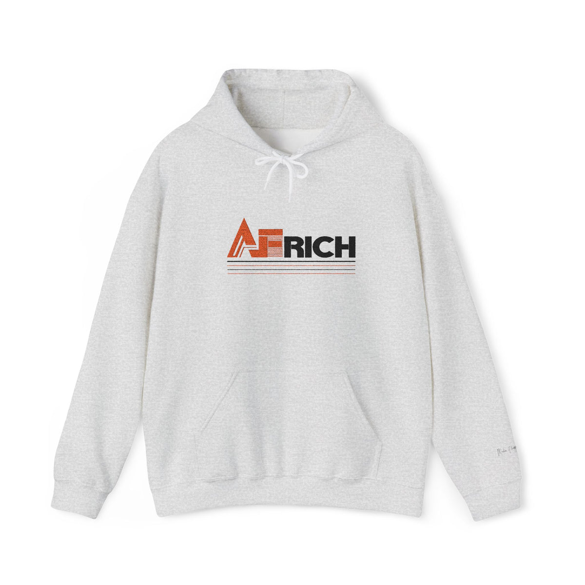 Africh Logo Hoodie — Modern Afro Pride Pullover