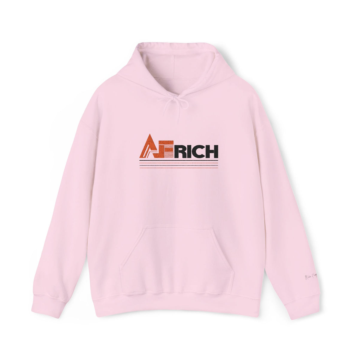 Africh Logo Hoodie — Modern Afro Pride Pullover