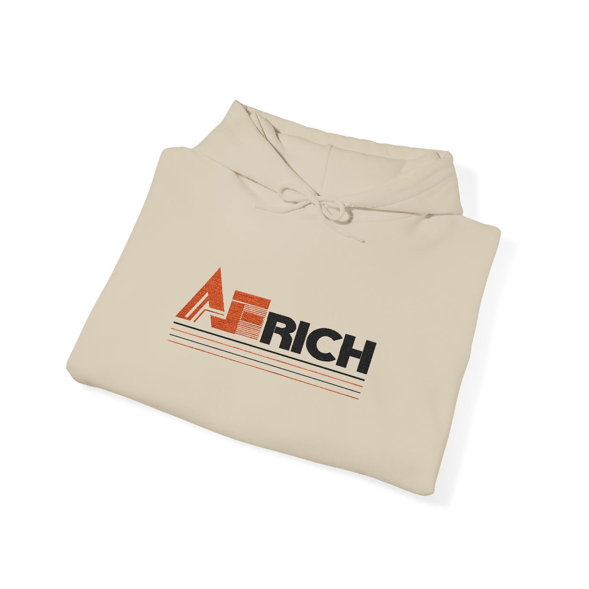 Africh Logo Hoodie — Modern Afro Pride Pullover