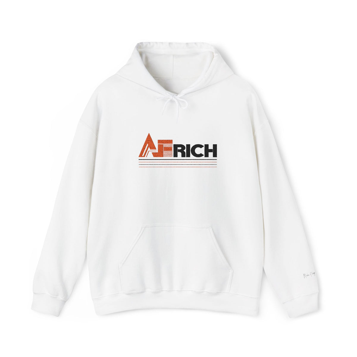 Africh Logo Hoodie — Modern Afro Pride Pullover